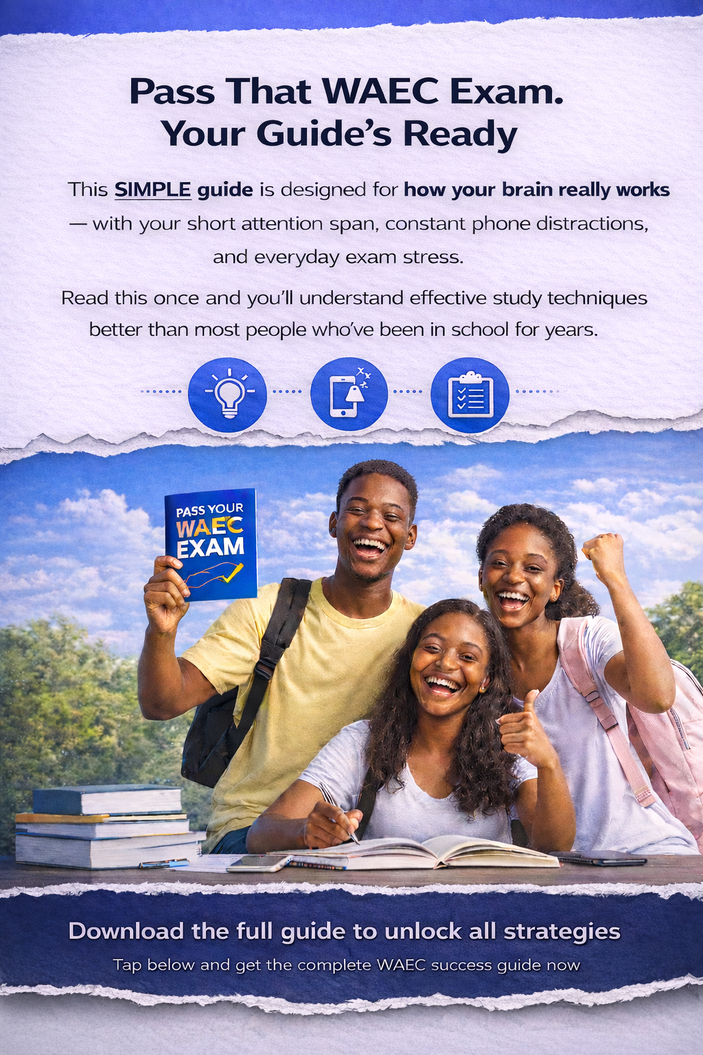 Pass Your WAEC Exam Without Stress — WAEC Success Guide (PDF) preview